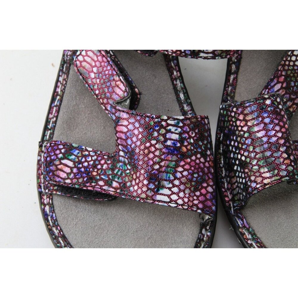 Alegria Lotti Sandals Shoes Multi Color Az 38 8-8.5 - Picture 4 of 16